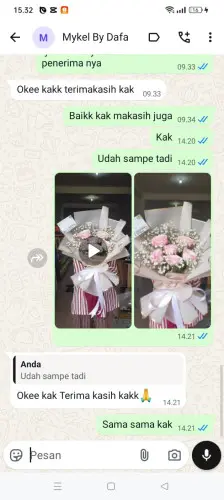 Testimonial Buket Bunga labanjaya