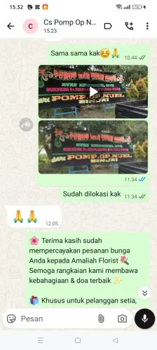 Testimonial Papan Bunga labanjaya