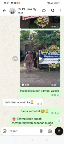 Testimonial Papan Bunga labanjaya